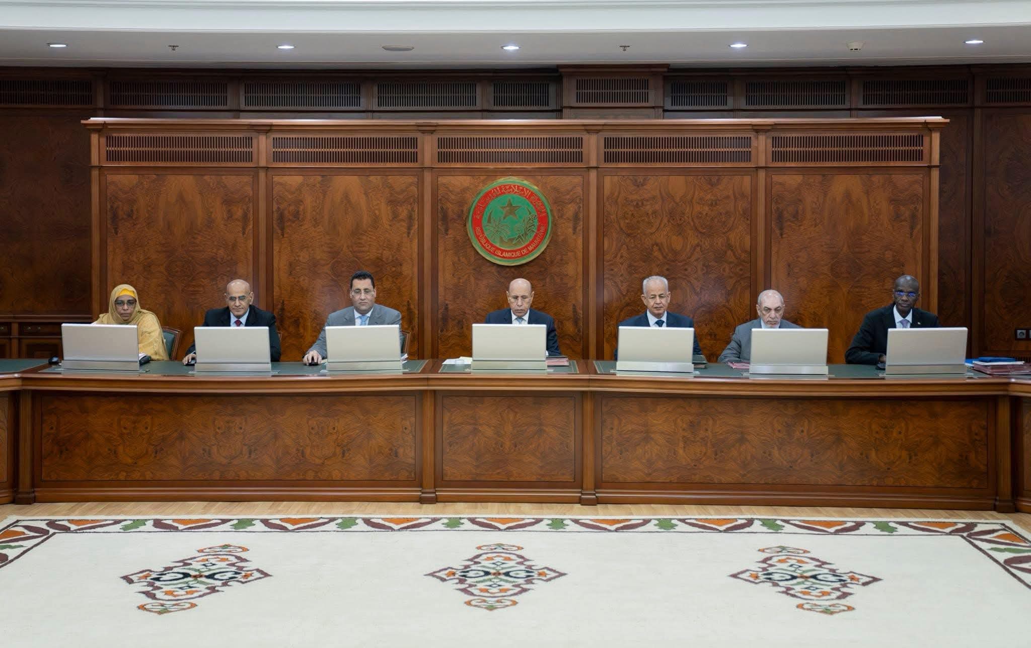 تعيينات باجتماع مجلس الوزراء الموريتاني / بيان