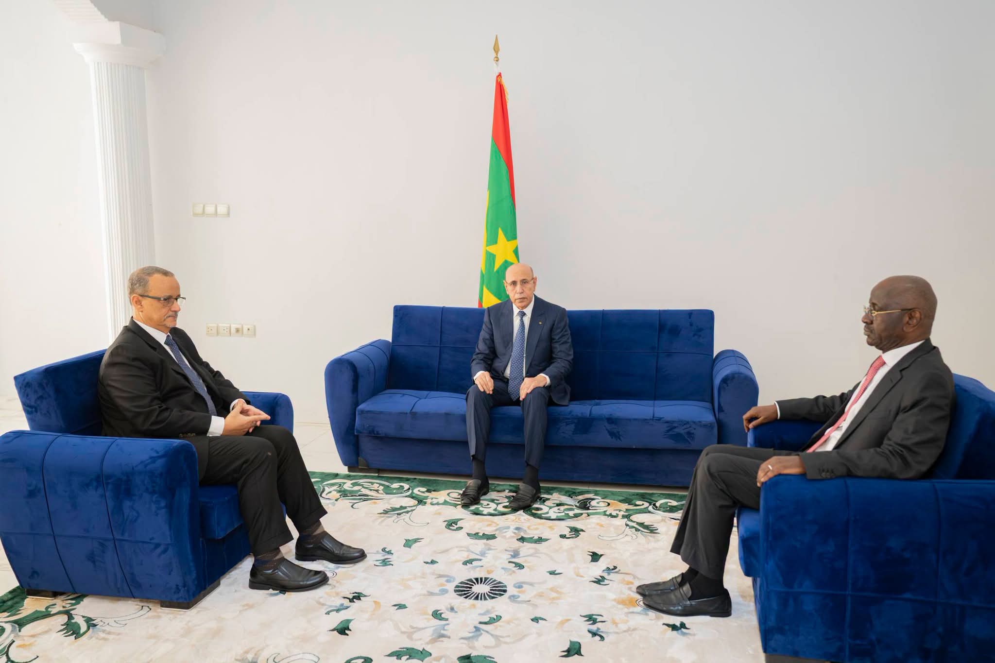 الرئيس غزواني يستقبل في ضواحي مدينة كيفه حيث يقضي عطلته السنوية الأمين العام لمنظمة التعاون الإسلامي