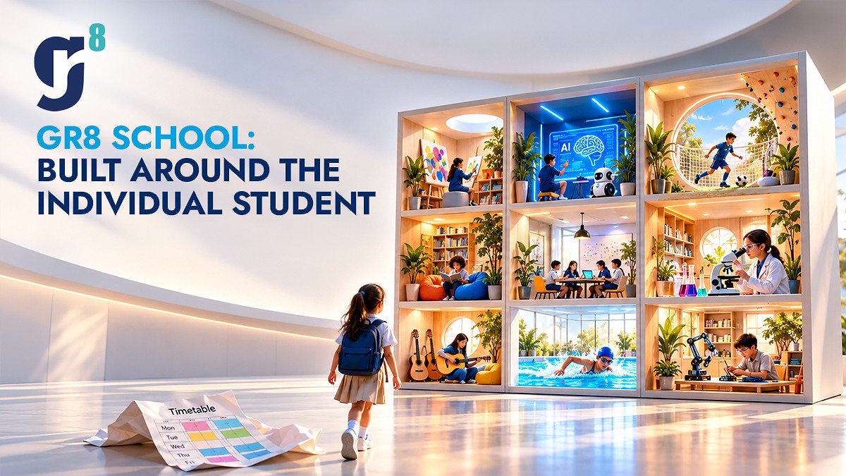 مجموعة جيمس للتعليم تكشف عن “GR8 School”، أول مزيج من نوعه على مستوى العالم يجمع بين الذكاء الاصطناعي والمعلمين وخبراء القطاعات المختلفة لإعادة ابتكار التعليم