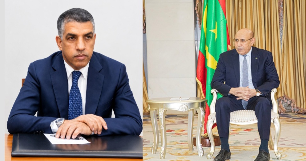 النائب المرابط ولد الطنجي يلتقي فخامة رئيس الجمهورية